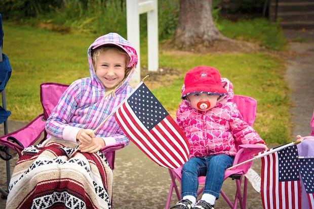 Residents of all ages from across Whidbey Island gathered in Coupeville Saturday for the annual Memorial Parade and celebration at Coupeville Town Park.