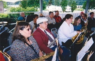 Members of Whidbey’s All Island Community Band perform about 32 concerts throughout the year and do not charge for their efforts.
