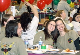 Members of the VQ-1 World Watchers team