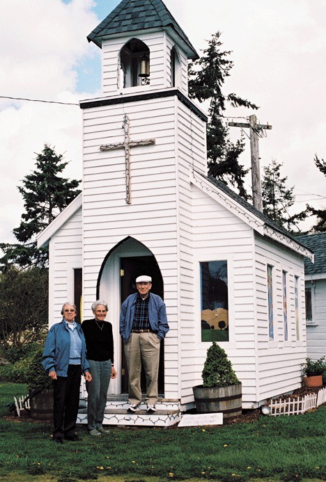 The Wayside Chapel has all the attributes of a normal-sized church