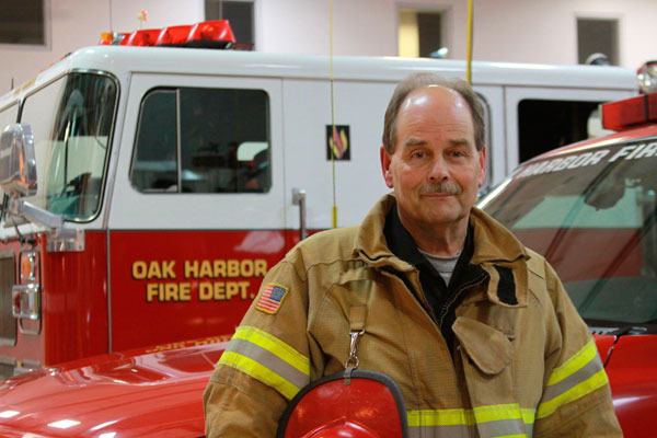 Rich Rodgers is a furniture store manager by day and often a paid on-call firefighter overnight. He also teaches first aid and other classes at Skagit Valley College.