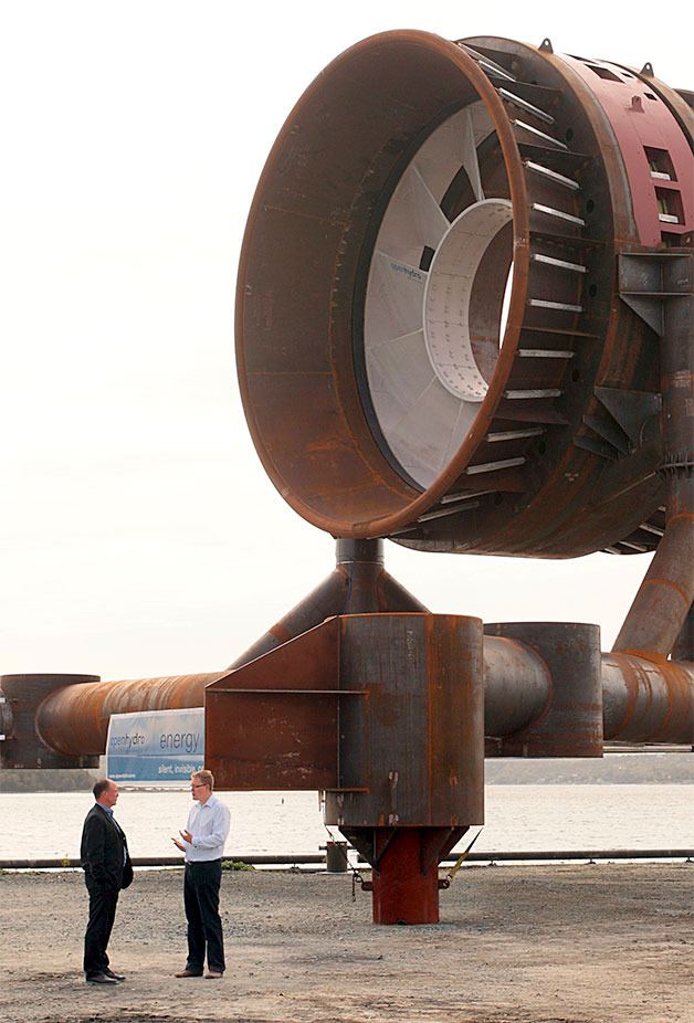 A proposed pilot project to place a tidal-energy turbine off Whidbey has been dropped.