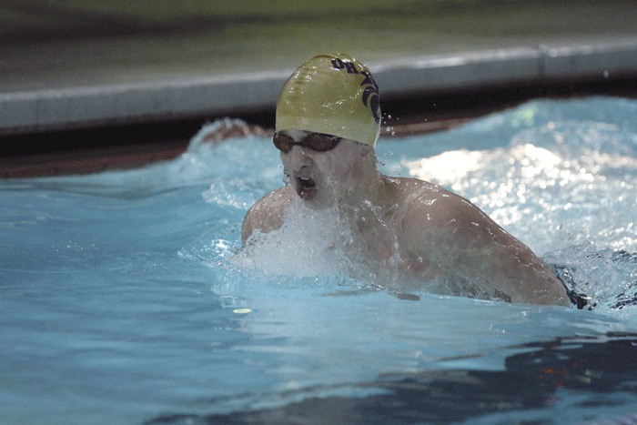 The Oak Harbor High School swim team relies on the North Whidbey Park and Recreation District’s pool for practice.