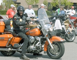 More than 100 riders participated in the poker ride