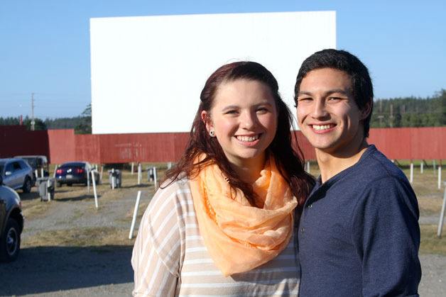 Amanda Simpson and her fiance Mat Sypert will always have a special place in their hearts for the Blue Fox Drive-In