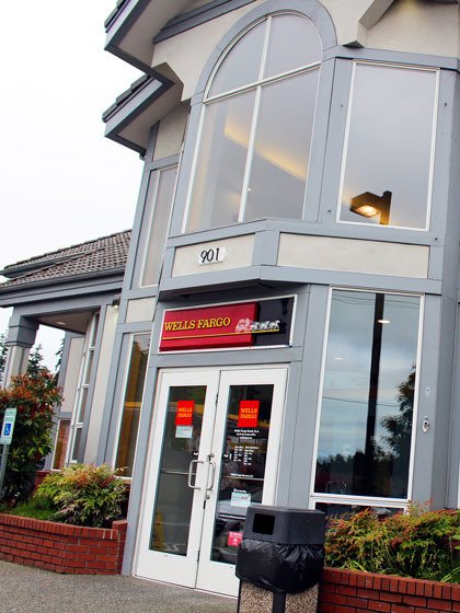 Wells Fargo Bank will close its branch on Midway Boulevard in August and plans to put the building up for sale.