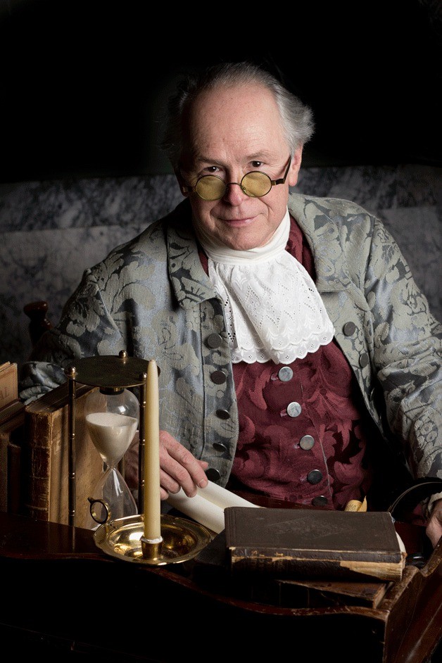 GregRobin Smith will play Ben Franklin in 'Taking Root - Founding Gardeners and Their Gardens.'