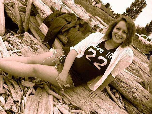 Oak Harbor's Bethany Davies is alive and well in Japan.