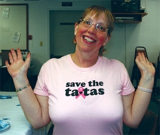 Cancer survivor Bonnie Leavitt