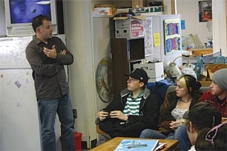 Anti-drug activist Travis Talbot and Jamie Crawford