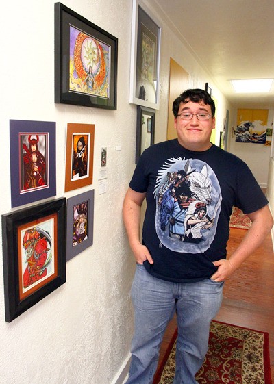 Many works by Oak Harbor artist Eric Vargas are inspired by sci-fi and fantasy concepts