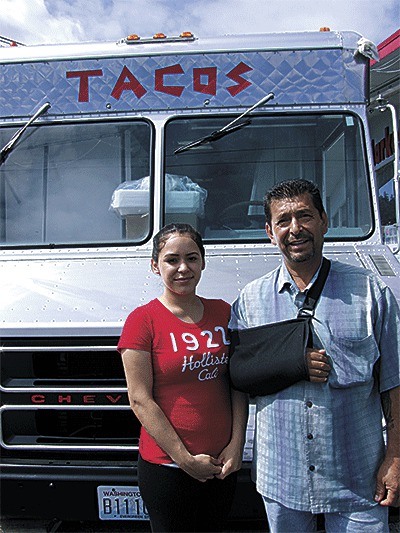 Owners Brenda and Eliaser Loera stand in front of their new business.