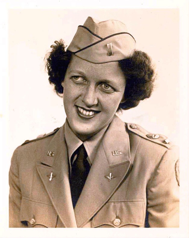 Patricia Rickets served during WWII.