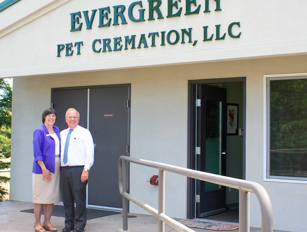 Martha and Gary Wallin operate the only pet cremation business on the island behind their funeral home near Maple Leaf Cemetery in Oak Harbor.