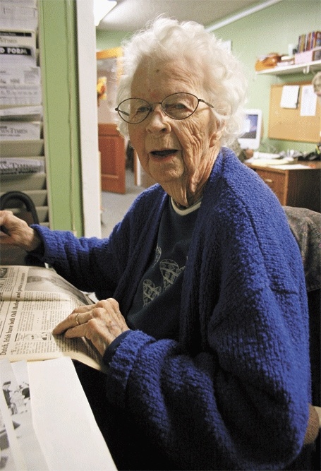 Nellie Williams was a proofreader for the newspaper.