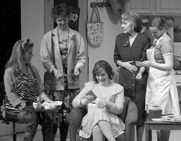 The cast of “Steel Magnolias” features Bristol Bloom