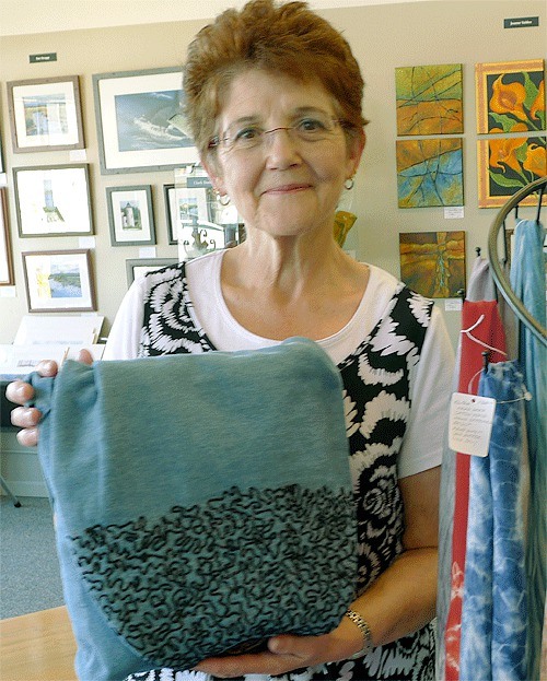 Whidbey artist Barbara Lyter will offer her handmade purses
