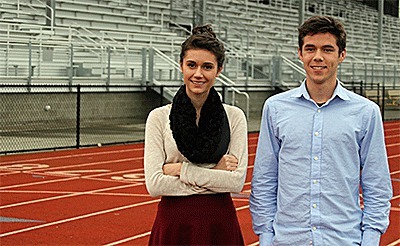 Jonalynn Horn and John Rodeheffer are two of the most talented distance runners in Oak Harbor High School history.