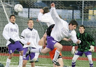 Teammates Marcos Anjos