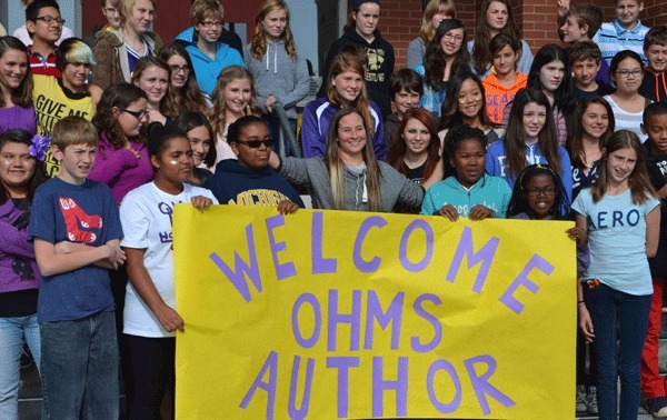 Author and former Oak Harbor Middle School student Brittany Geragotelis