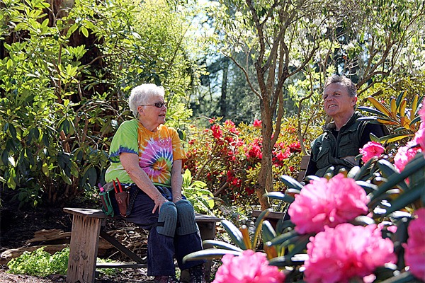 Meerkerk Gardens in Greenbank offers a place for reflection and learning as volunteer Arlee Anderson