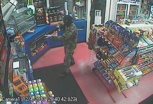 Police are seeking this man who robbed a gas station Wednesday in Bayview.