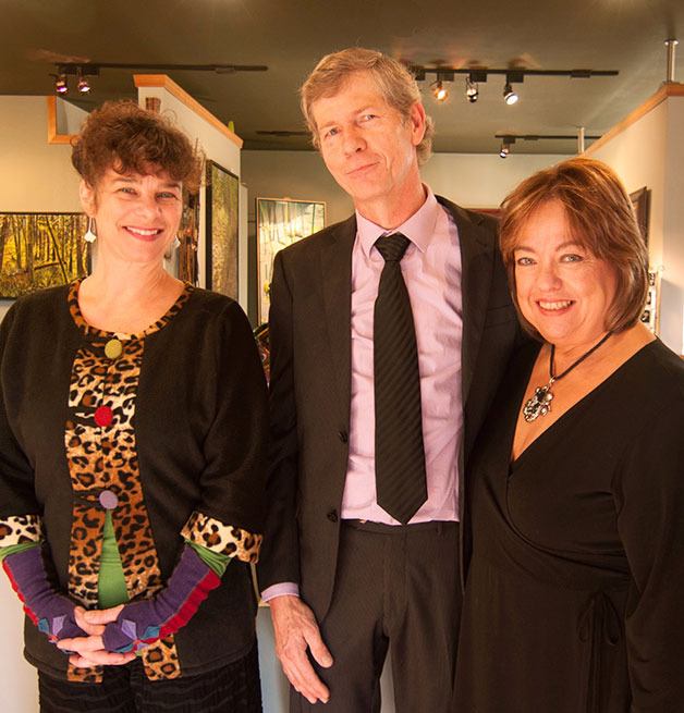 The Rob Schouten Gallery team of Patricia Duff