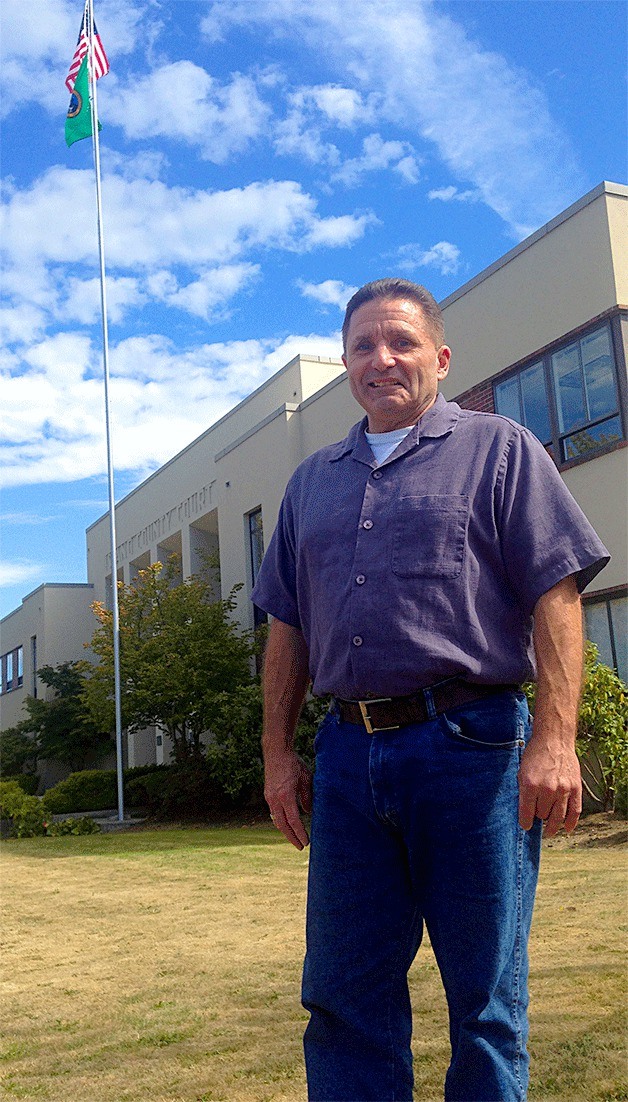 New Island County Facilities Director Larry Van Horn had staff restore an historic