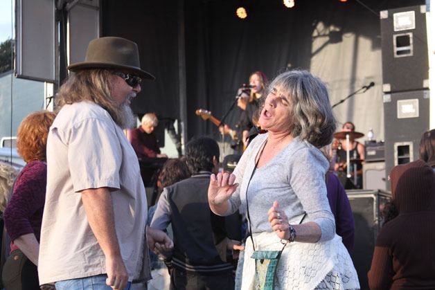 The atmosphere was lively at the 2014 Oak Harbor Music Festival