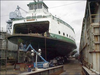 The state General Administration office has put four Steel Electric class ferries up for sale. If there are no buyers