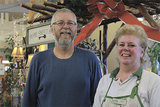 Henry Vanden Haak and Audrey Butler are siblings and co-owners of the Greenhouse Florist and Nursery in Oak Harbor. Their parents were the first in the family to operate the business