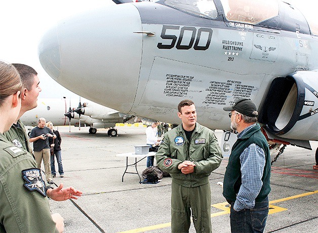 During last weekend’s open house at Whidbey Island Naval Air Station