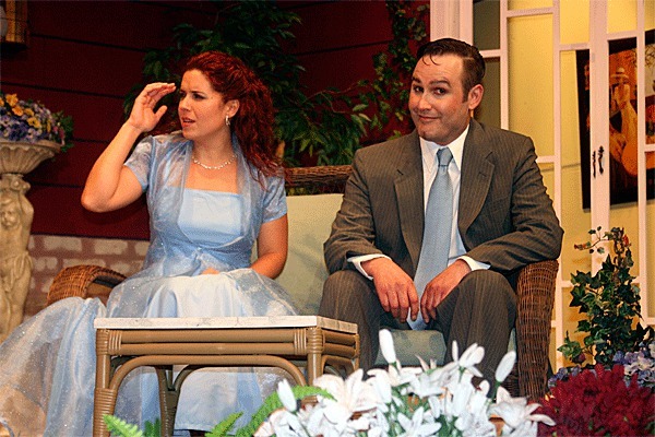 Tracy Lord  (played by Tara Hizon) struggles to remember what took place on the eve of her second wedding while her ex-husband