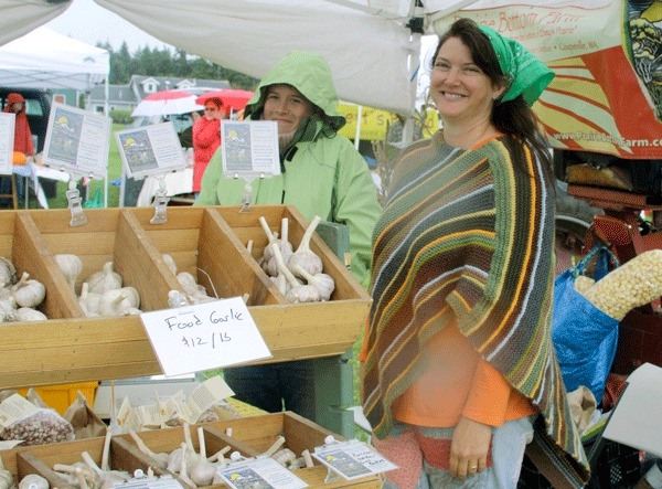Despite the rainy weather that plagued many Saturday markets