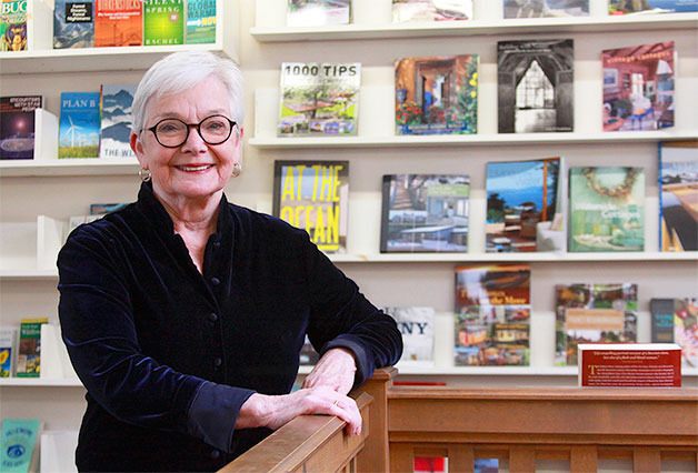 Josh Hauser has owned Moonraker Books in Langley for 43 years. She said a loyal following has allowed her bookstore to remain a fixture in the community.