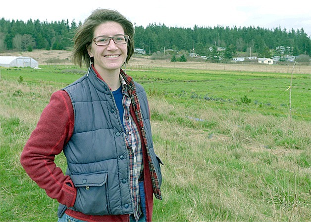 Jessica Babcock was named training director at the Greenbank Farm’s organic farm school.