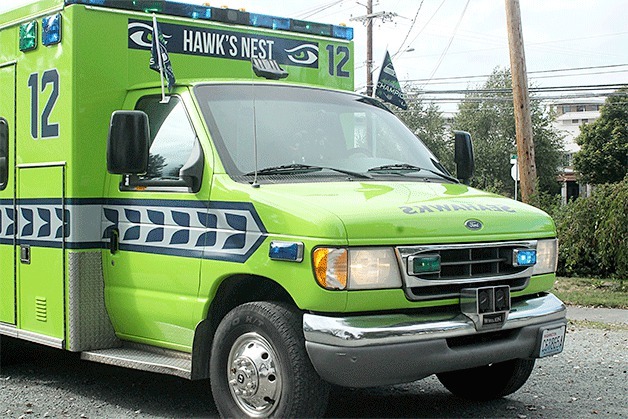 Raffle tickets to win the Seahawks-themed vehicle will be available for purchase until the drawing on Dec. 7.