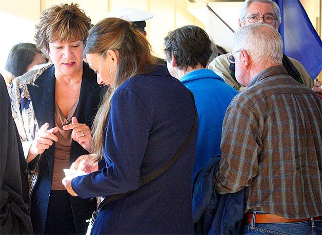 Oak Harbor Chamber of Commerce Executive Director Christine Cribb