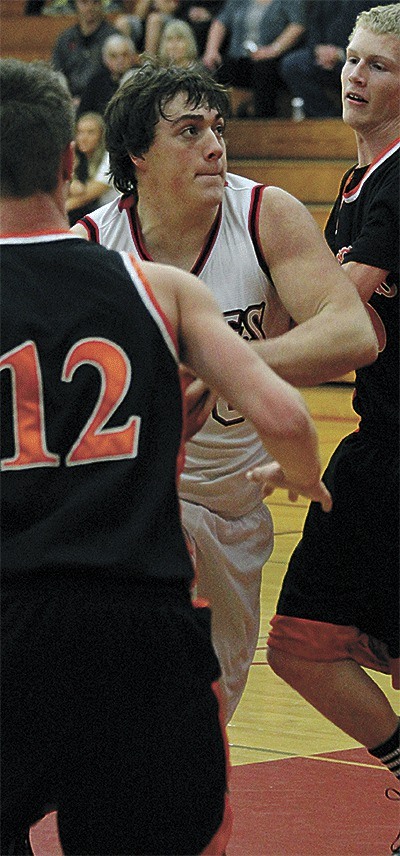Nick Streubel was named Coupeville's Athlete of the Year for 2013-14.