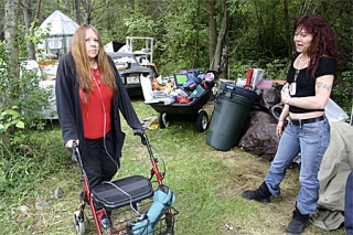 Bridget McBride-Lamoureux and her mother Marilyn McBride