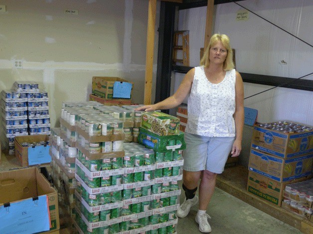 North Whidbey Help House Executive Director Jean Wieman said donations for the food bank have been struggling in recent weeks.