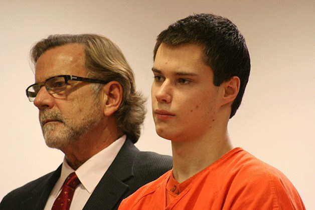 Colton Harris-Moore appears in Island County Superior with his attorney four years ago.