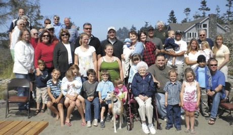 The Youngsman clan gathers to celebrate 100 years in Oak Harbor.