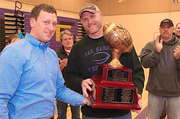 Oak Harbor Rotary President Aaron Syring