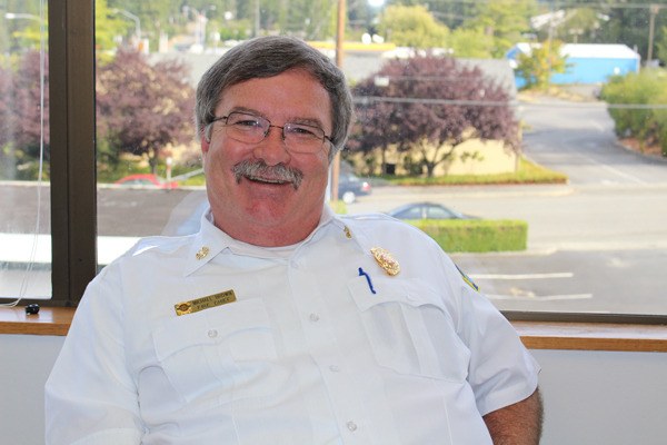 Mike Brown is the new fire chief of North Whidbey Fire and Rescue district. He brings experience with major incident response