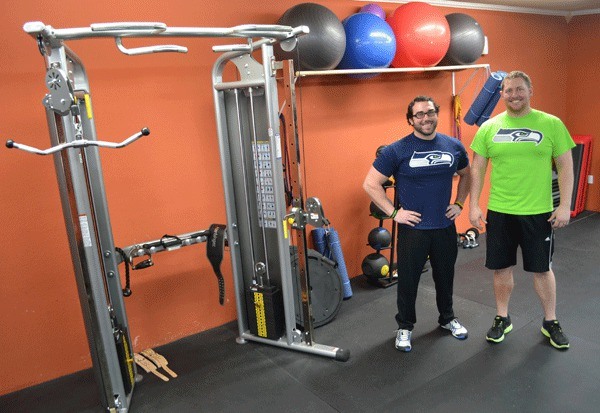 Co-owners of Rep Fitness Kyle Isaacson and Tyson Van Dam opened their training facility in November.