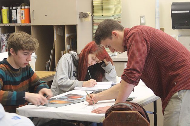 Oak Harbor High School 12th-graders Chris Stolmeier