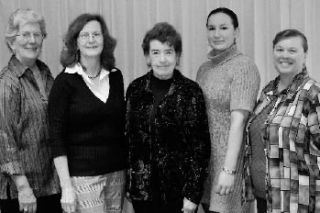 The newly installed Whidbey General Hospital Auxiliary officers are