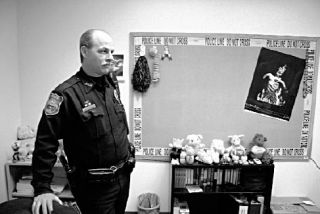 John Little is an officer with the Oak Harbor Police Department who serves as the high school resource officer.