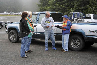 Members of the Whidbey Island Beach Watchers